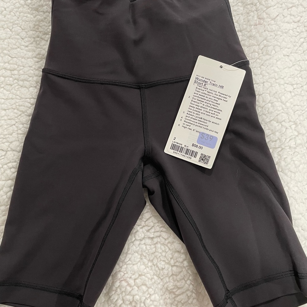 Lululemon Wunder Train Shorts NWT